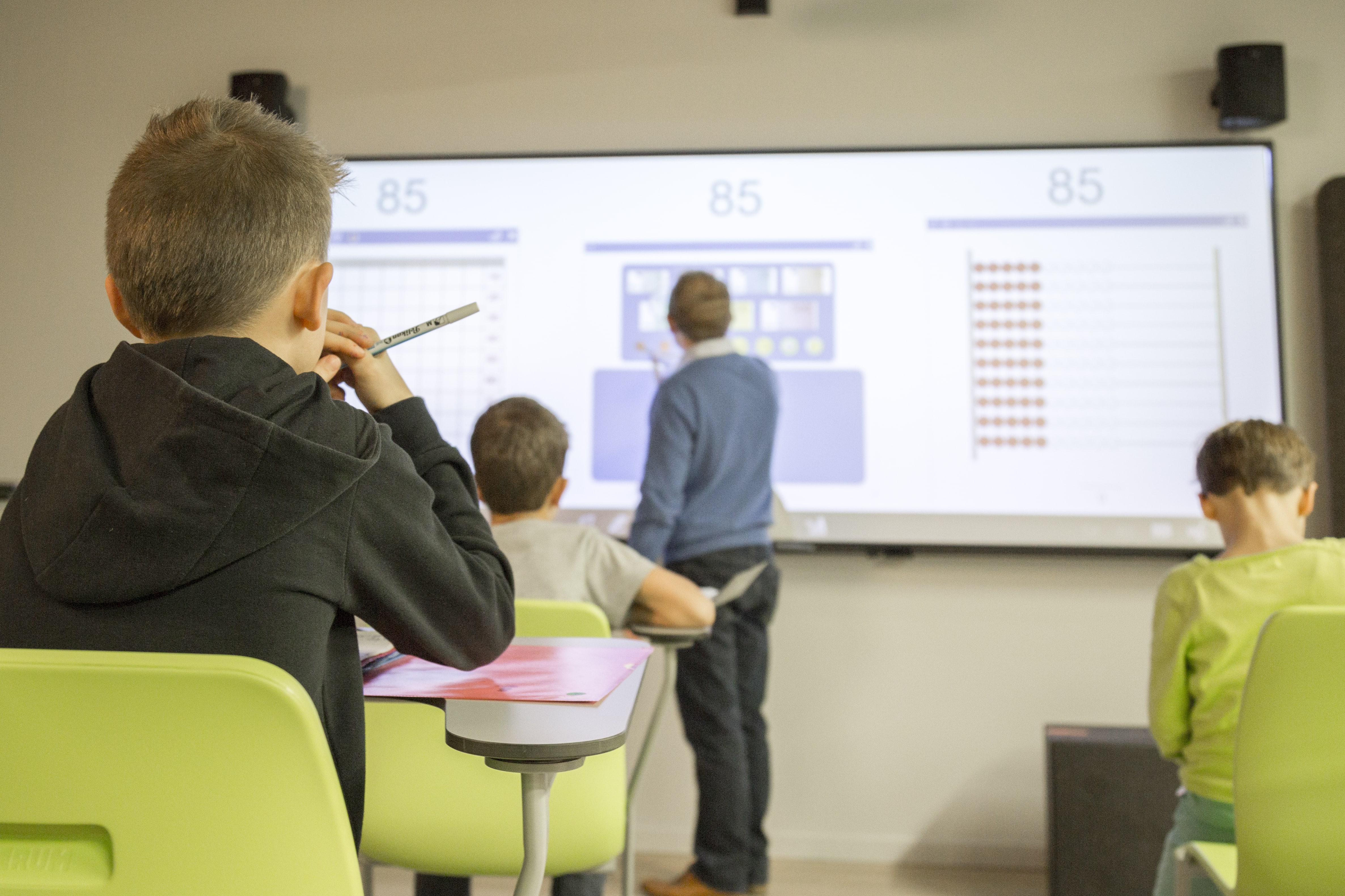 85 inch Digital Smart Interactive Whiteboard for classroom
